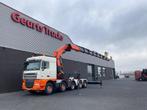DAF XF 105 10X4 + FASSI F1500AXP.28 KRAAN/KRAN/CRANE/GRUA, Euro 5, Wit, Origineel Nederlands, Bedrijf