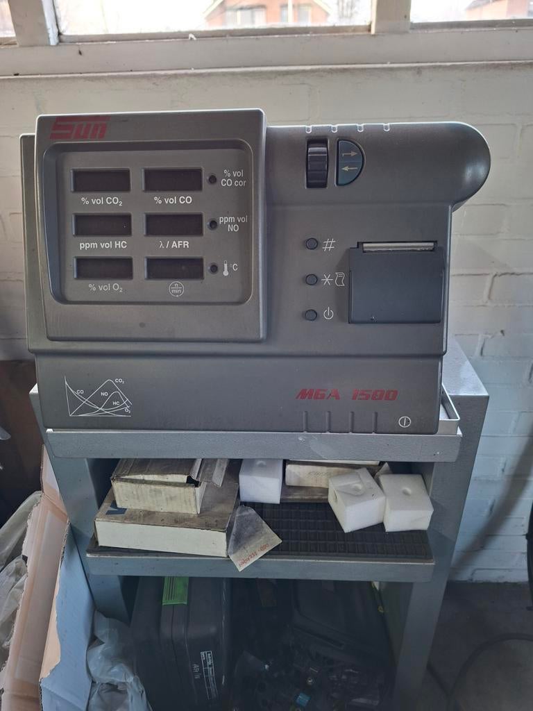 Sun co tester viergasmeter, Ophalen