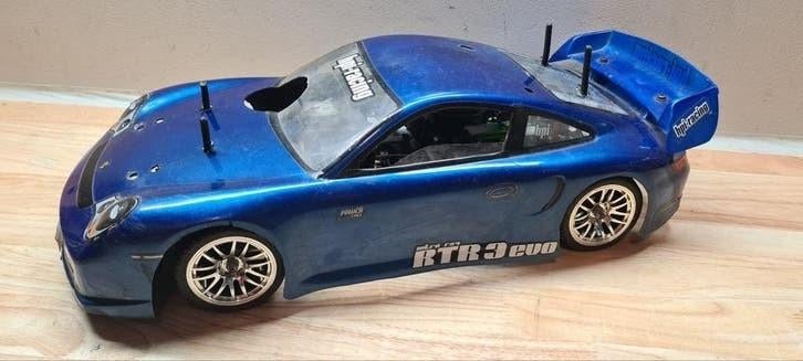 Carson CR4 nitro rc auto 4wd, Gebruikt, Ophalen of Verzenden, Schaal 1:10, Auto onroad