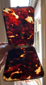 Antieke Sigaretten/Sigaartjes doosje van Schildpad en zilver, Ophalen of Verzenden