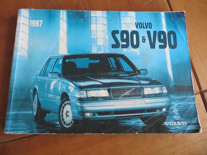 Instructieboek Volvo S90, Volvo V90 + audiosystemen 1996, Auto diversen, Handleidingen en Instructieboekjes, Ophalen of Verzenden