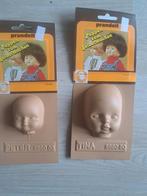 Nieuw 2 mallen voorkant van een poppenhoofdje totaal €1.00, Ophalen of Verzenden, Nieuw, Knutselwerk