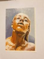 0193 f.v.veenhuysen 1996 - after shower 13x18.5Cm, Verzenden