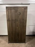 2 stuks mooie Luxe Donkerbuine houten kleding kasten, Huis en Inrichting, Kasten | Kledingkasten, Ophalen, Zo goed als nieuw, 25 tot 50 cm