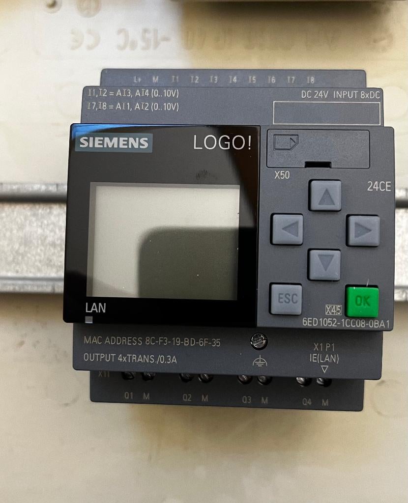 Siemens Logo 8.3 (transistor) basismodule 24CE, Ophalen of Verzenden, Nieuw