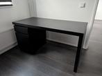 IKEA MALM Desk W140xD65xH73cm, Ophalen, Zo goed als nieuw, Bureau