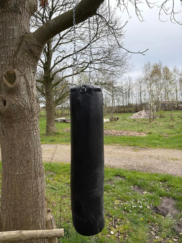 Bokszak - Ideaal voor training thuis of buiten, Sport en Fitness, Boksen, Ophalen, Gebruikt, Bokszak
