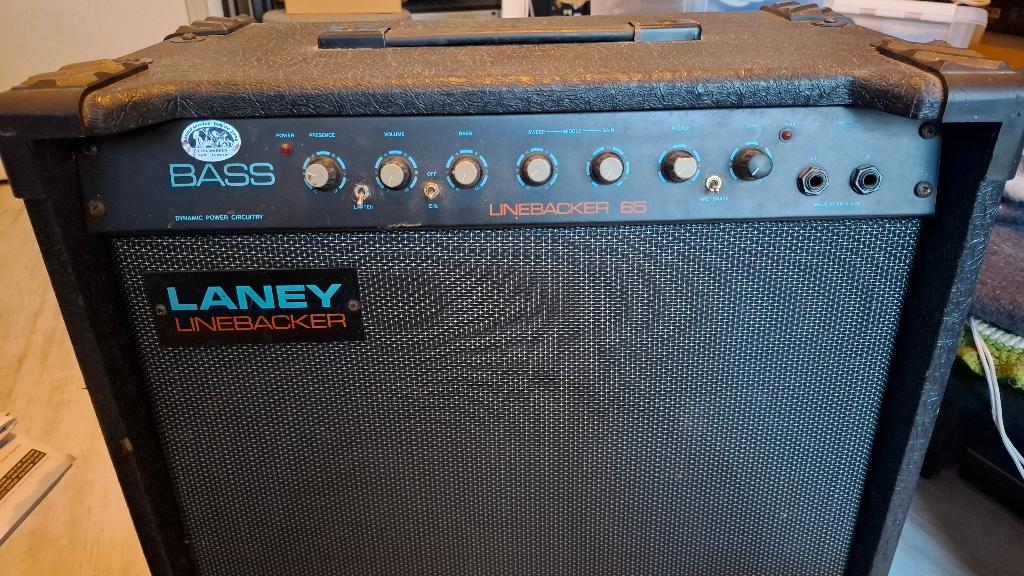 Laney Linebacker 65 vintage basgitaar versterker, Muziek en Instrumenten, Ophalen, Gebruikt, Basgitaar, 50 tot 100 watt