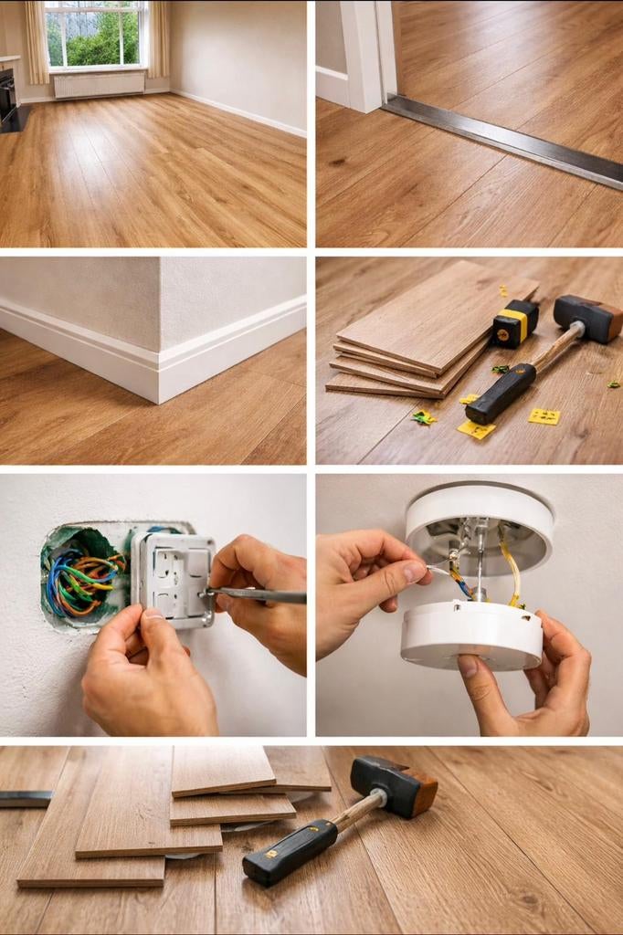 Klusjesman, laminaat leggen en elektra, Diensten en Vakmensen, Klussers en Klusbedrijven