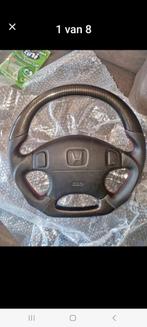 Stuurwiel Honda met carbon look en rode stiksels, Ophalen of Verzenden, Nieuw, Honda