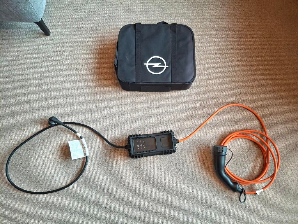 Originele Opel/Peugeot Type 2 Thuis Laadkabel met Tas, Ophalen of Verzenden, Gebruikt, Overige automerken