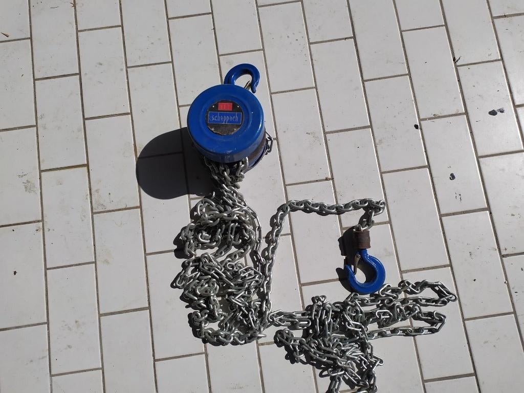 Takel, Ophalen, Gebruikt, Handmatig