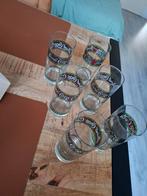 Set van 6 Coca Cola Tiffany glazen mozaïek glazen, Ophalen of Verzenden, Zo goed als nieuw