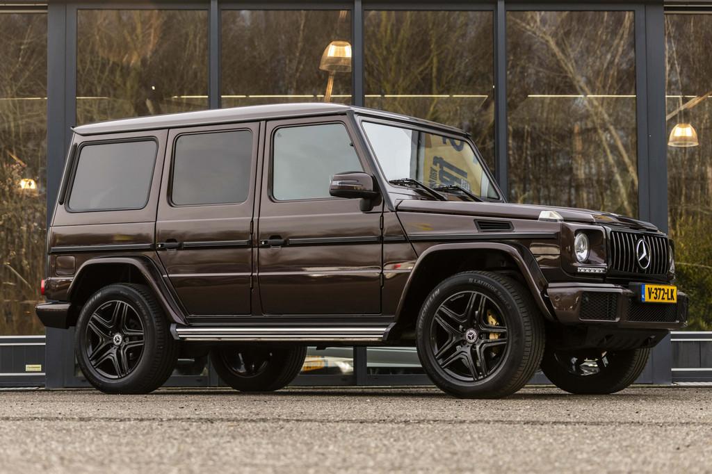 Mercedes-Benz G-Klasse 350 D EX.BTW (bj 2018), Auto's, Automaat, Euro 6, Bruin, Elektrische buitenspiegels