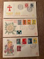 onbeschreven FDC's E41, E43 en E44, Ophalen of Verzenden, Onbeschreven, Nederland