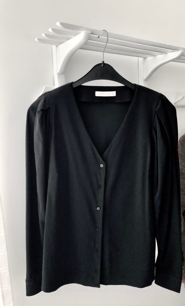 Studio Anneloes zwarte stijlvolle blouse maat L, Kleding | Dames, Blouses en Tunieken, Ophalen of Verzenden, Nieuw, Maat 42/44 (L)