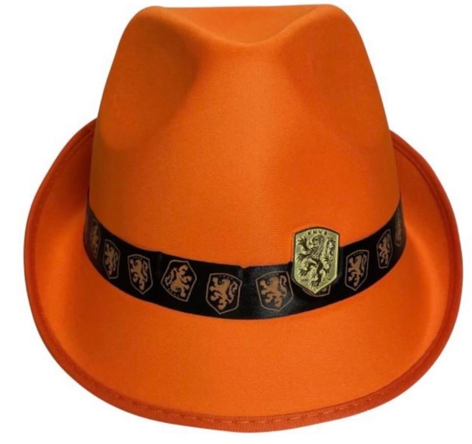 Partij Oranje Hoeden voor Koningsdag, Voetbal of Feest, Ophalen of Verzenden, Nieuw, Hoed of Pruik, Oranje of Koningsdag