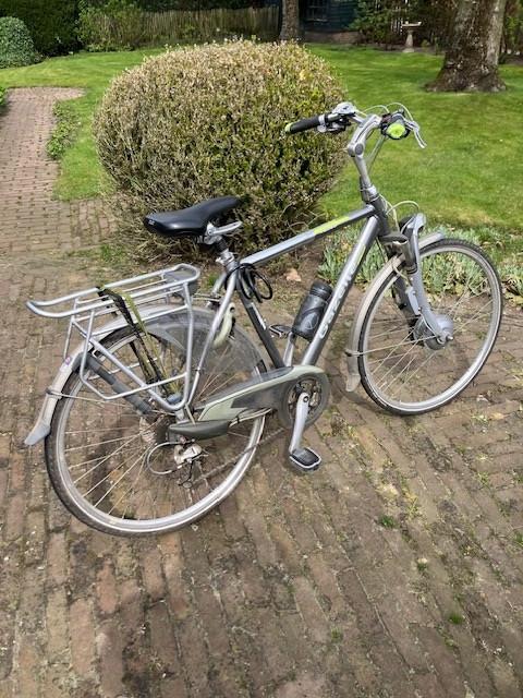 electrische fiets, Ophalen, Gebruikt, 50 km per accu of meer, 55 tot 59 cm