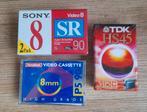 Sony video 8 videocamera cassette banden, Ophalen, Nieuw in verpakking, Overige genres, 2 t/m 25 bandjes