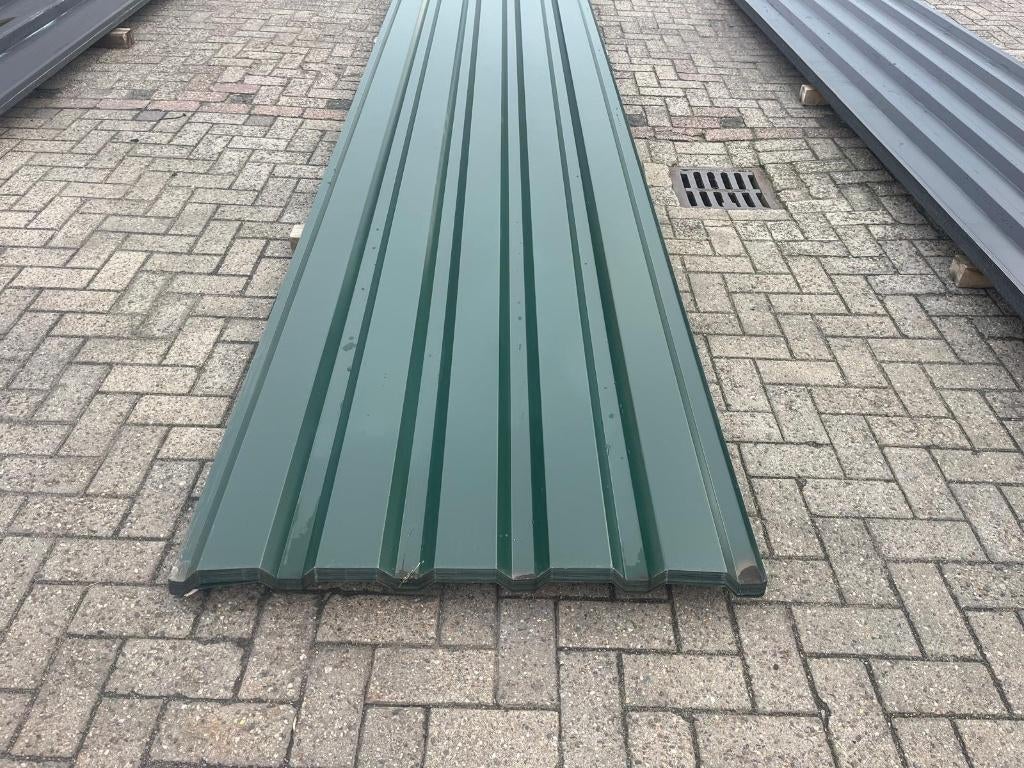 Dakplaten | Wandplaten | Golfplaten | Damwandplaten, Ophalen, Zwart, Nieuw, 15 m² of meer