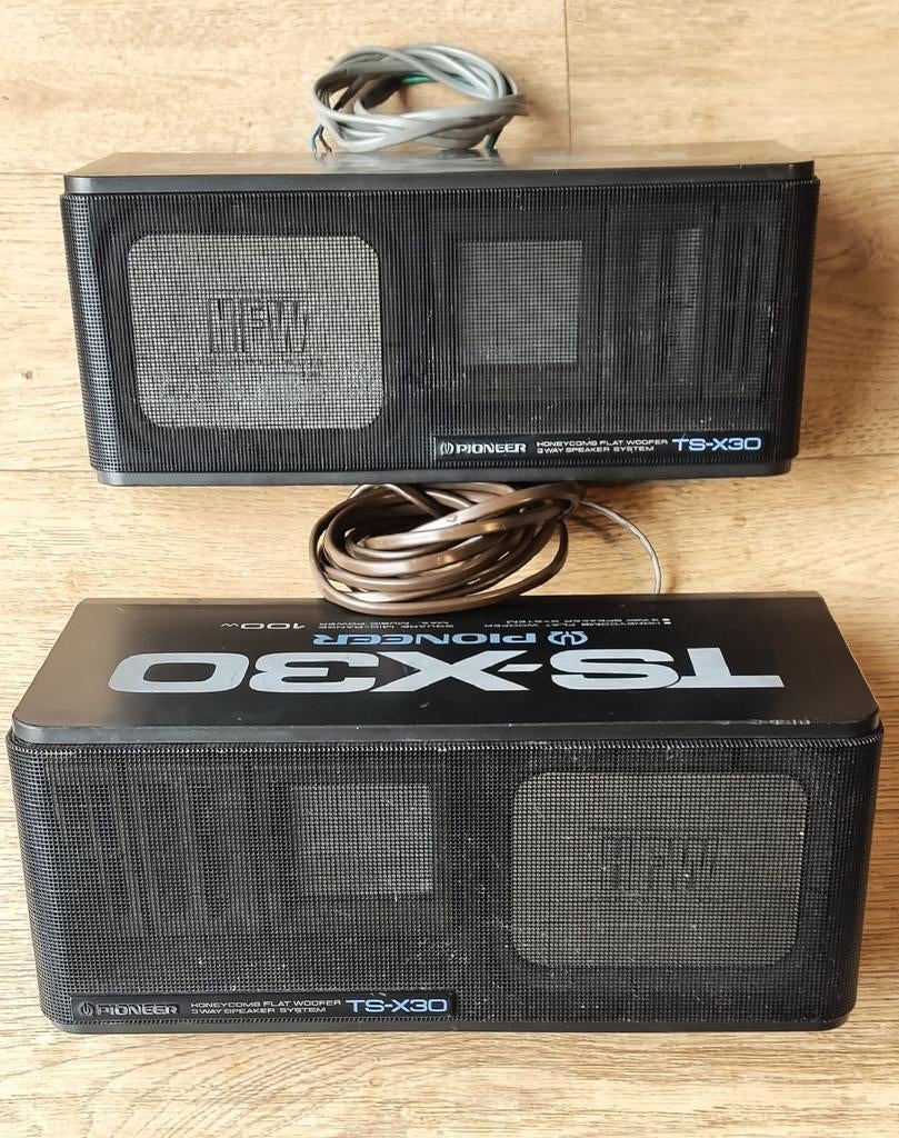 Pioneer TS-X30 speakers, Audio, Tv en Foto, Luidsprekers, Overige merken, Gebruikt, Ophalen of Verzenden, 60 tot 120 watt