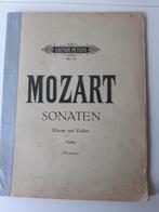 Mozart Alle Sonaten Alléén vioolpartij, Muziek en Instrumenten, Bladmuziek, Ophalen of Verzenden, Gebruikt, Artiest of Componist