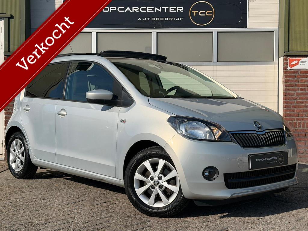Skoda Citigo 1.0 Arctic Air/AIRCO/5DRS/NAVI/PARKS/APK/NAP, Auto's, Skoda, Voorwielaandrijving, Euro 5, Gebruikt, 840 kg