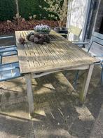 Teakhouten tuintafel, Ophalen, Gebruikt, Rechthoekig, Teakhout