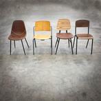 Tweedehands horeca design stoelen restaurant cafe stoel  712, Ophalen of Verzenden, Gebruikt, Bruin, Vijf, Zes of meer stoelen