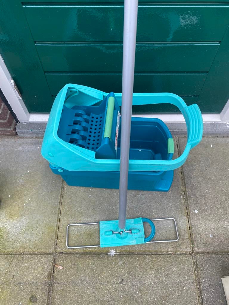 Leifheit dweilemmer met dweil, Ophalen, Dweilemmer, -bak, of -wagen