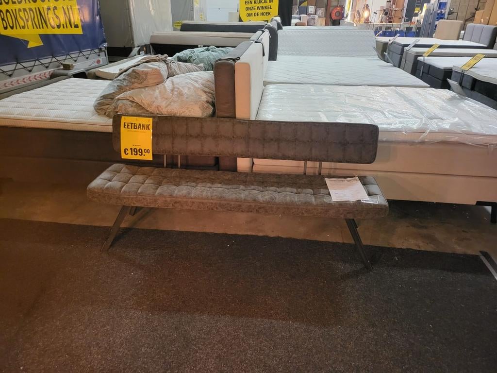 Eetkamerbank - Nieuw - Nu voor 199 euro!, Ophalen of Verzenden, Nieuw, Stof