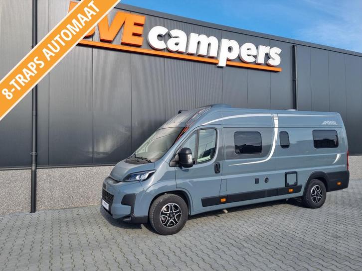 Pössl Roadcruiser 640 Automaat Lengtebed, Caravans en Kamperen, Campers, Bedrijf, tot en met 2, Buscamper of Camperbus, Pössl