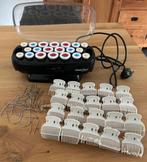 Babyliss ceramic carmenset + watergolf rollers met naaldjes, Ophalen of Verzenden, Zo goed als nieuw, Krultang of Stijltang