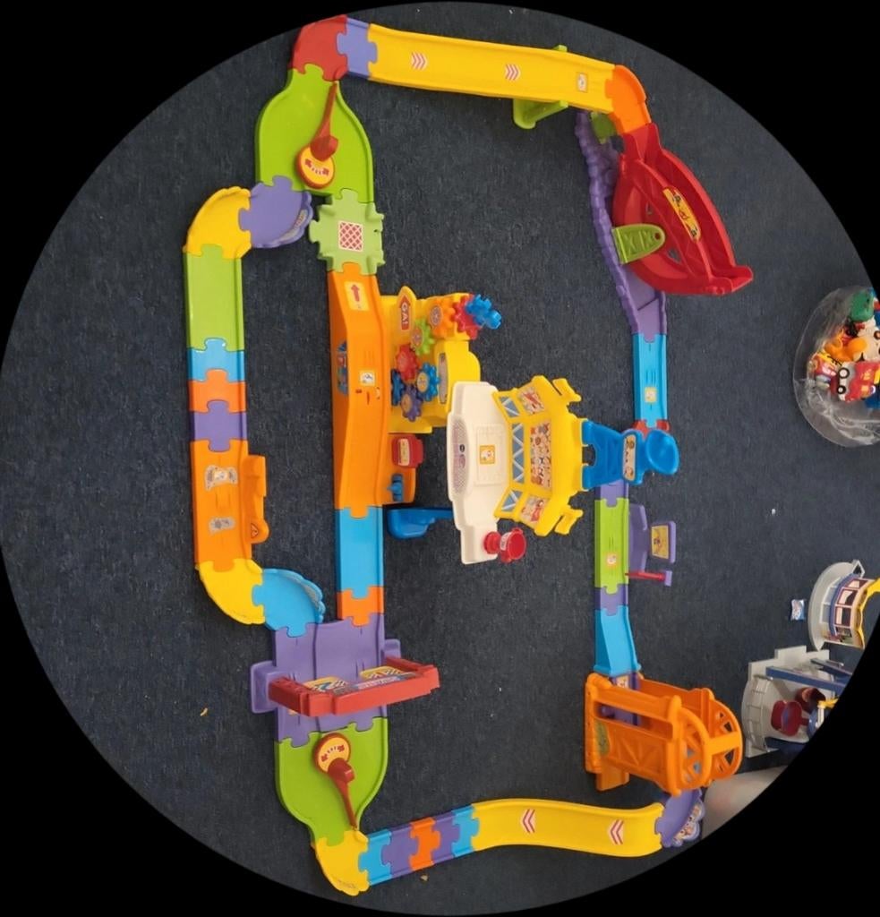 VTech Toet Toet Auto Super Racecircuit, Kinderen en Baby's, Speelgoed | Vtech, Ophalen of Verzenden, 2 tot 4 jaar