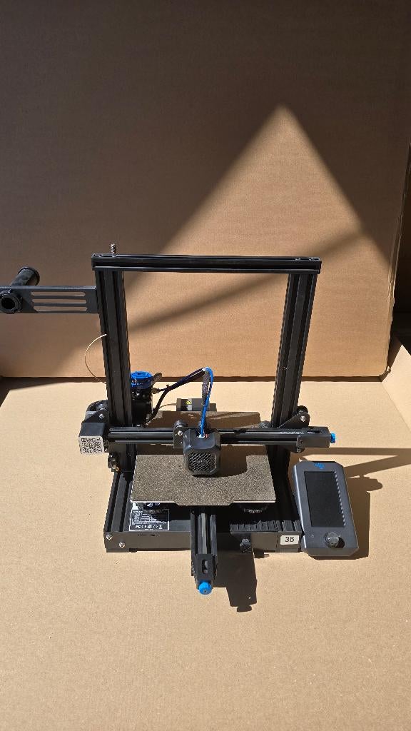 Ender 3 V2 3D printer, Ophalen, Gebruikt