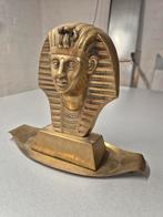 Messing Farao Beeld - 22cm, Antiek en Kunst, Ophalen of Verzenden