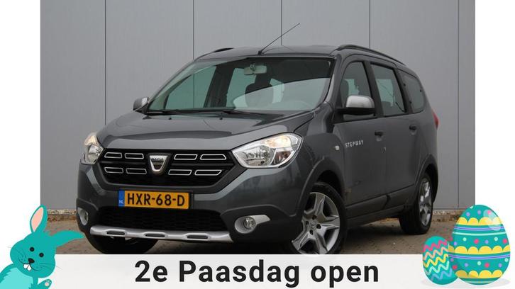 Dacia LODGY 1.2 TCe Lauréate Stepway 7persoons | Navigatie, Auto's, Dacia, Bedrijf, Te koop, Lodgy, ABS, Achteruitrijcamera, Airbags