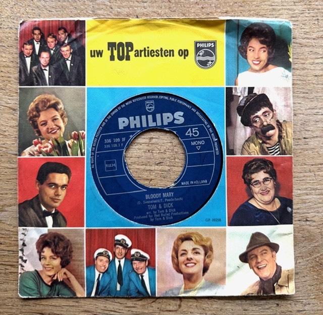Tom & Dick - Bloody Mary, Gebruikt, 7 inch, Single, Ophalen of Verzenden