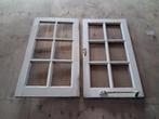 4 stuks Mooie oude ramen 90x50x3.5, Ophalen, Gevelraam of Ruit, Gebruikt, Minder dan 80 cm