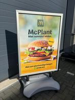 Stoepbord swing, Ophalen, Gebruikt, Reclamebord