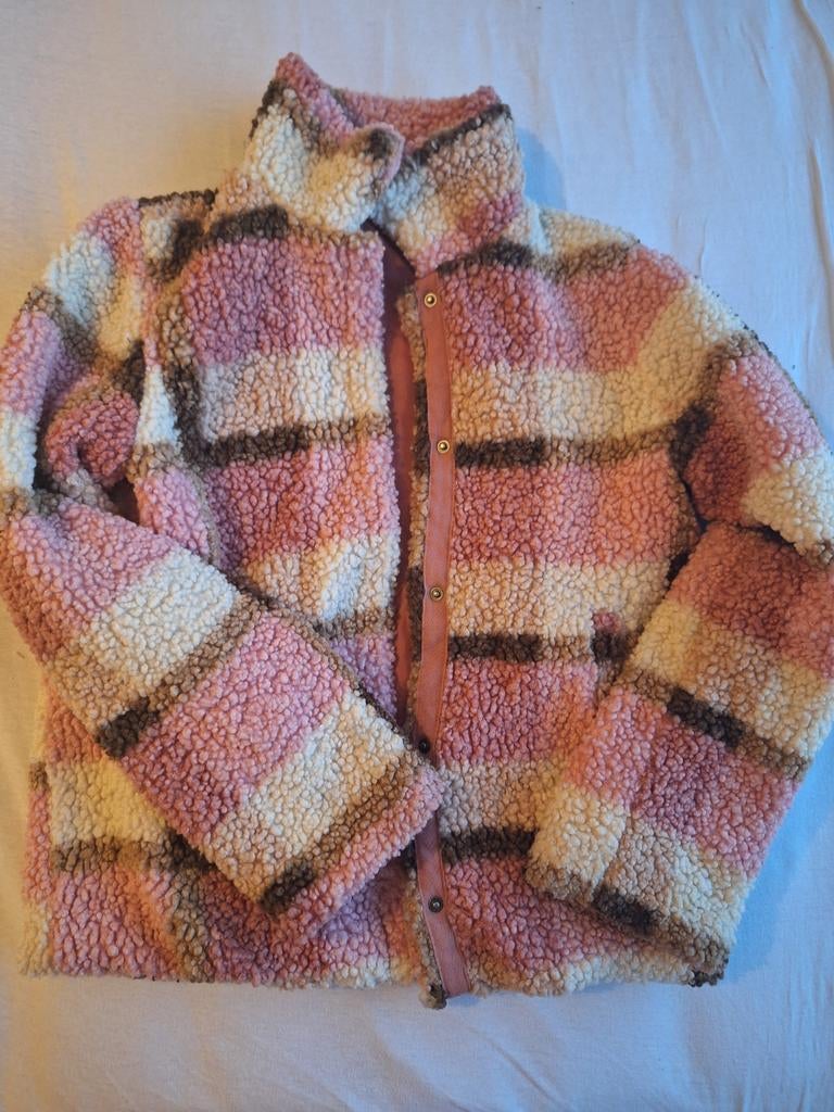 Jas tussenjas teddyjas 158/164, Kinderen en Baby's, Kinderkleding | Maat 158, Ophalen of Verzenden, Jongen, Jas