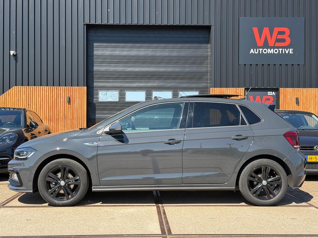 Volkswagen Polo 1.0 TSI R-Line Clima Adapt. cruise Stoelverw, Auto's, Voorwielaandrijving, Euro 6, 580 kg, 116 pk