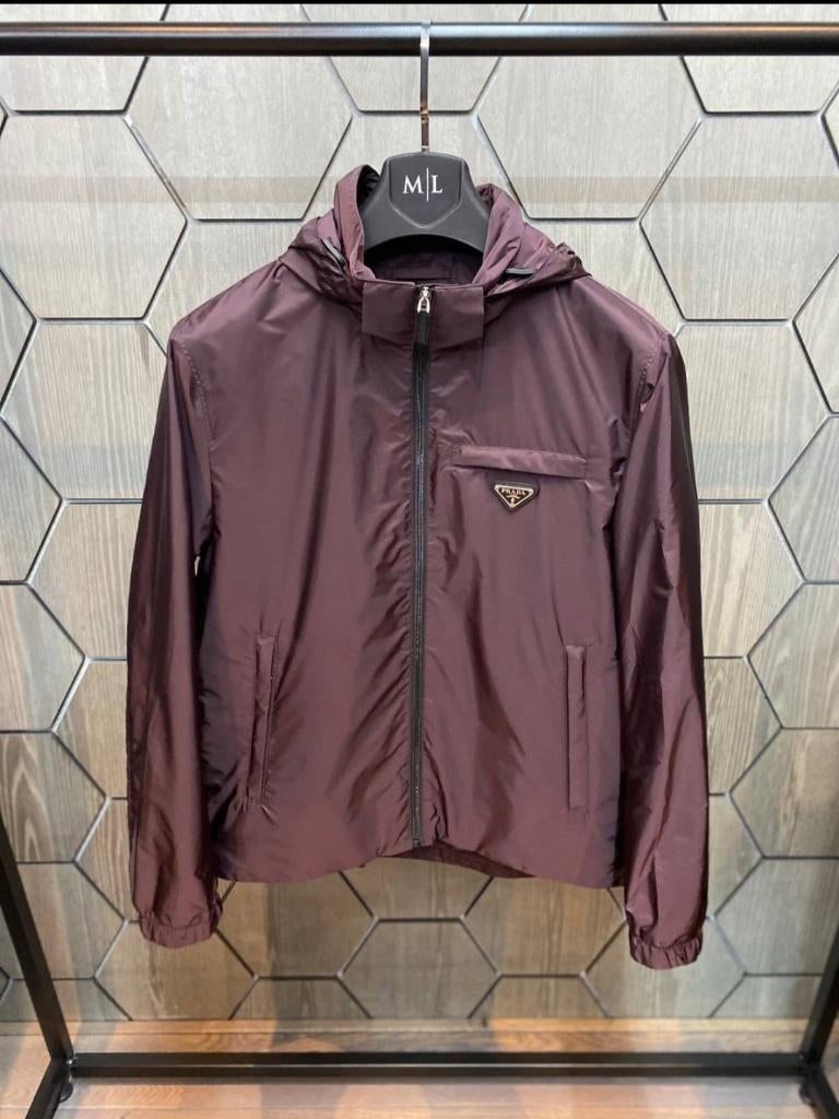 Prada zomerjas nieuw, Kleding | Heren, Jassen | Zomer, Maat 48/50 (M), Paars, Nieuw, Ophalen of Verzenden