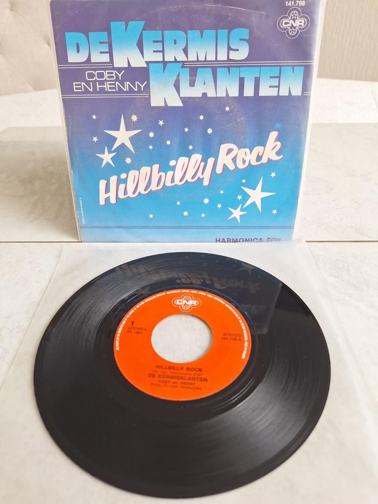 Single van  DE  KERMISKLANTEN // HILLBILLY  ROCK ...uit 1981, Cd's en Dvd's, Vinyl Singles, Ophalen of Verzenden, Zo goed als nieuw