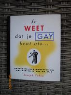 Joseph Cohen  / Je weet dat je GAY bent als....., Boeken, Ophalen of Verzenden, Gelezen, Joseph Cohen