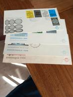 4 Eerste Dag Enveloppen Zomerzegels (1964, 1968, 1969, 1970), Ophalen of Verzenden
