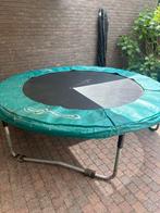 Trampoline met net en trapje groot 240 doorsnee 2.40 250, Ophalen, Gebruikt