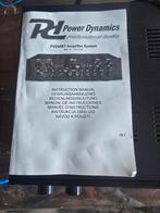 Power Dynamics PV240BT Versterker Systeem met 8 Speakers, Audio, Tv en Foto, Versterkers en Receivers, Gebruikt, 60 tot 120 watt