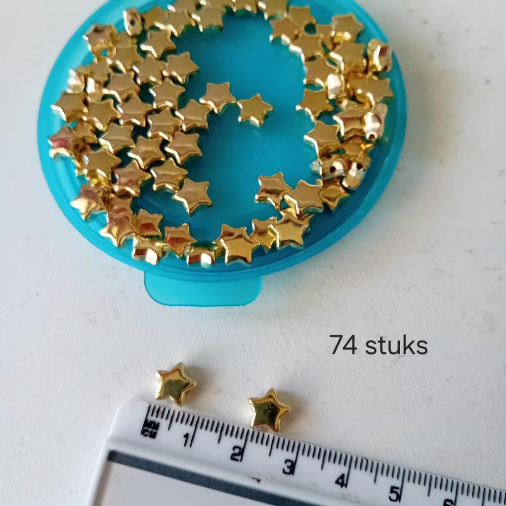 74 ster bedels. Nieuw, Sieraden, Tassen en Uiterlijk, Bedels, Overige merken, Overige materialen, Nieuw, Ophalen of Verzenden