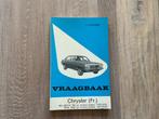 Vraagbaak CHRYSLER, Auto diversen, Handleidingen en Instructieboekjes, Ophalen of Verzenden